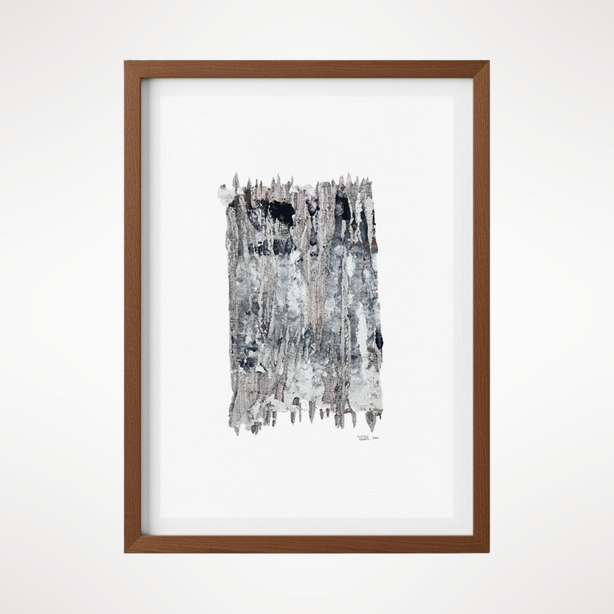 Populier — mixed media on Fabriano paper, 297x420mm